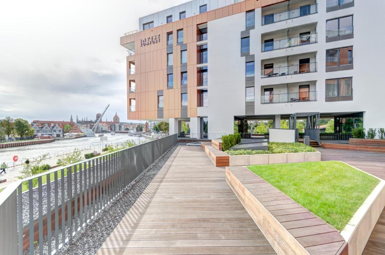 Brabank Riverside By Downtown Apartments Gdansk Exterior photo